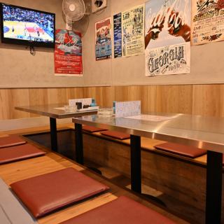 4 명 파고 고타츠 석은 2 개 준비! 연결하고 최대 10 명까지 OK ◎