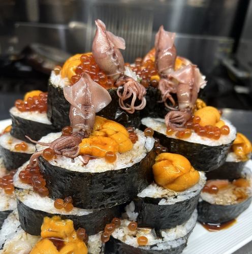 食べて美味しい、見て綺麗、視覚でも楽しめるお料理を◎