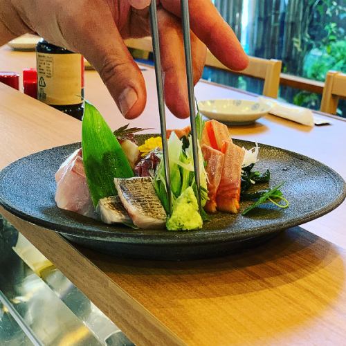 地元の新鮮素材を使用！