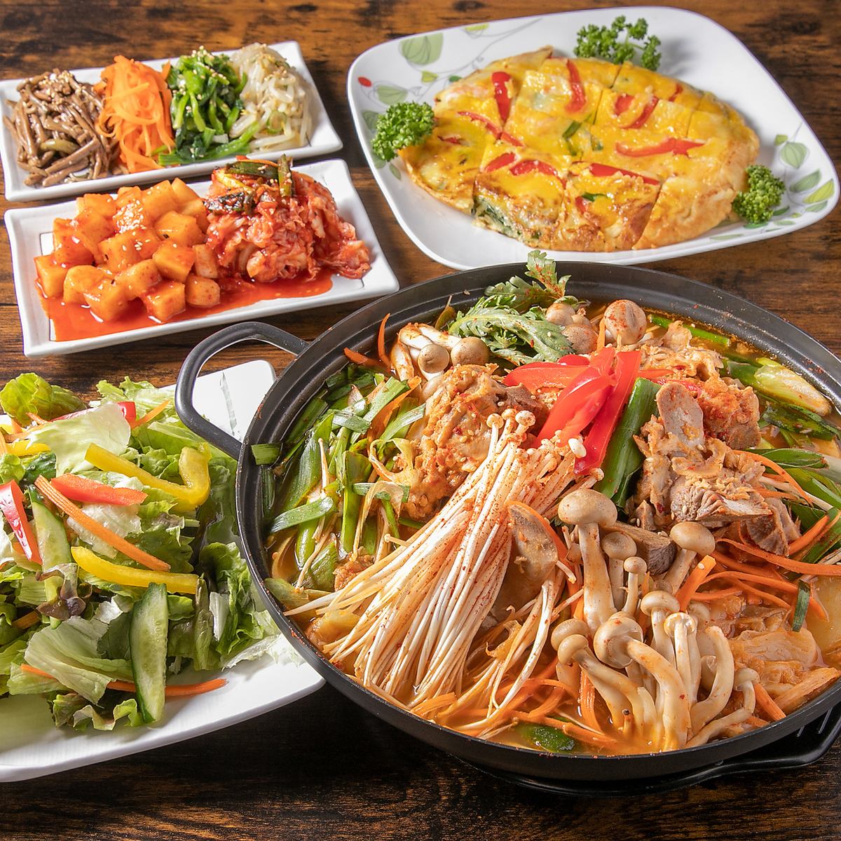 韓国人自らが作る優しい味の韓国家庭料理をお楽しみください♪