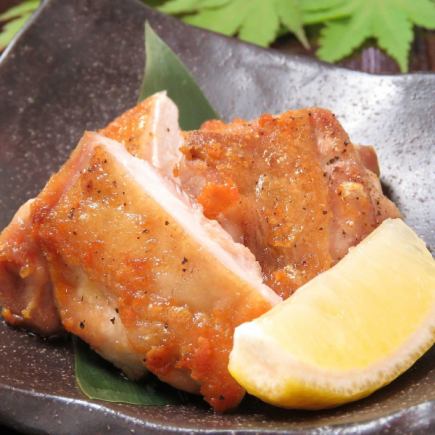 90 minutes Drinking attachment 【Tataki of this bonito, morning tea meat chicken grilled salt, tea soba etc. Easy course】 All 8 items 4000 yen