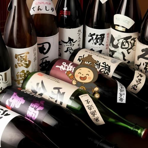 豊富な日本酒/焼酎