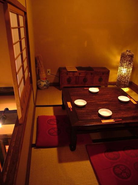 Such as the hidden room, a cozy space innermost private room is that !! can be comfortable for two to four people.
