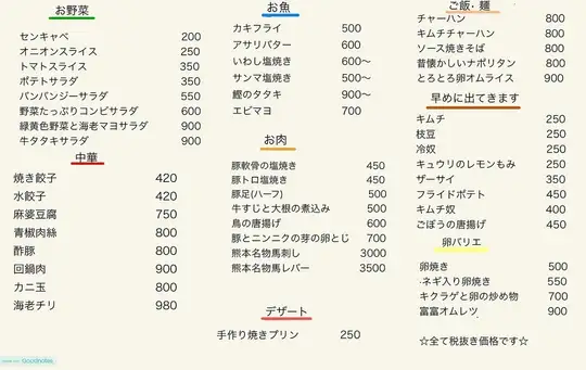 ※事前オーダーの際はこちらをご参考ください※