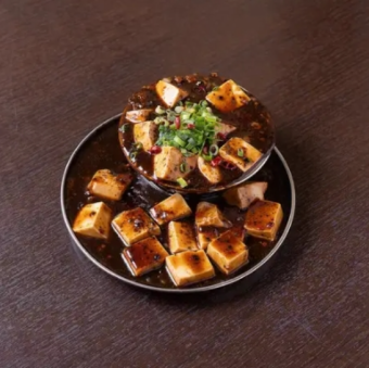 ガシ溢れ麻婆豆腐