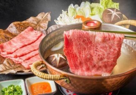 【平日3H、週末2H飲み放題付】圧巻船盛、牛のしゃぶしゃぶなど全9品「格別コース」6500円(税込)