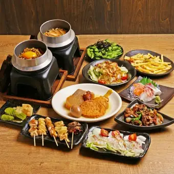 【평일 무제한】리치 음료 무제한×요리 10품 명물 요리!「명물 만끽 코스」※금토 축전 2h, 주말료 550엔