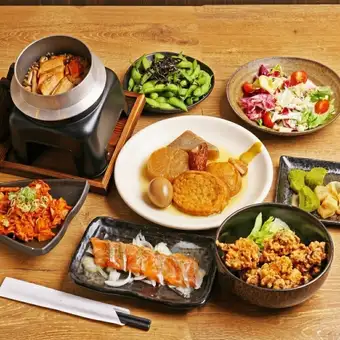 【평일 3H】생맥주 포함 음료 무제한×요리 8품