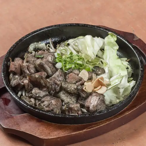 名古屋コーチンももタタキ/名古屋コーチンもも炭焼き