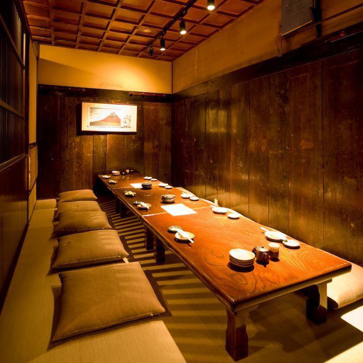 Various private rooms are available! Private rooms for up to 10 people are suitable for medium-sized banquets ♪