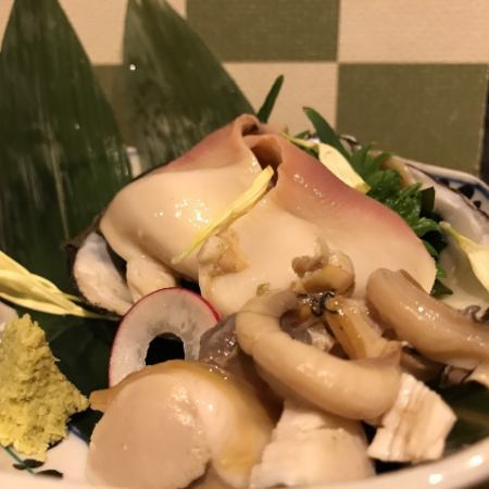 [Ike] Kitayori shellfish sashimi