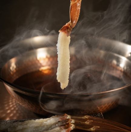 【お料理のみ】佐渡直送!1キロアップ!活ずわい蟹コース※金額は当日の蟹の相場により決定