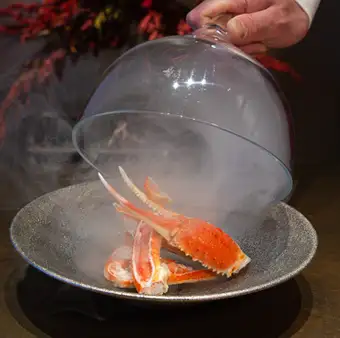ずわい蟹 蒸し焼き