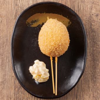 半熟卵　タルタル添え