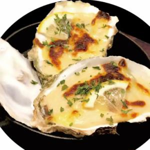 Oyster gratin