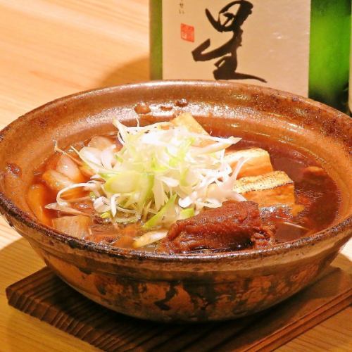 Clay pot beef tendon tofu