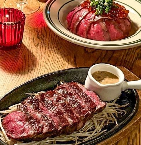 我们使用静冈县罕见的备长炭和稻草将肉烤至香气扑鼻。