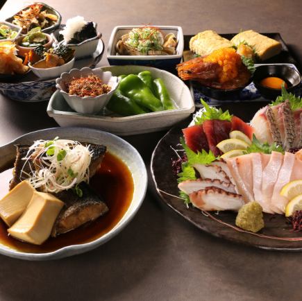 【송년회! 연회에! 2시간 음료 무제한 포함】 B. 조건의 해물 코스 해물 강화의 10품 6500엔⇒6000엔