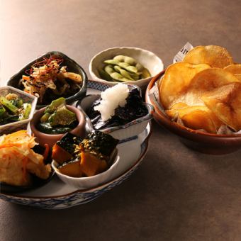 【派对后套餐!!包含90分钟畅饮】E. 派对后套餐:3款适合派对后享用的开胃小菜 3,500日元