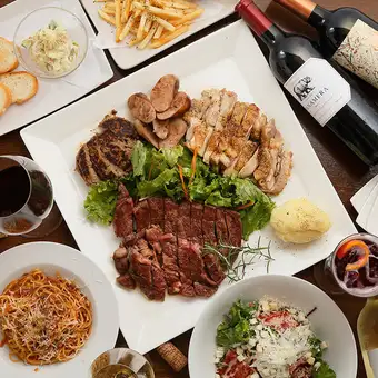 Diner新宴会コース ◆当店人気の牡蠣とお肉と三浦野菜が堪能全７品コース◆￥5,500　2H飲み放題