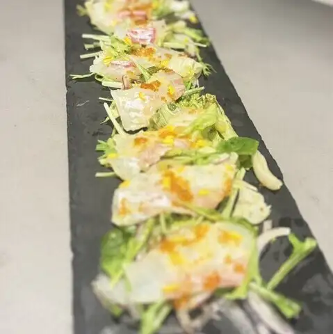 Sea bream carpaccio (to share)