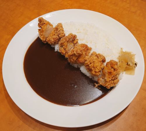 Fried chicken curry