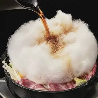 [2.5-hour all-you-can-drink included] The ultimate sweetness and Kobe beef ◎ Special cotton candy sukiyaki - 8 dishes in total - Gokumi Rin Course [8500 yen]