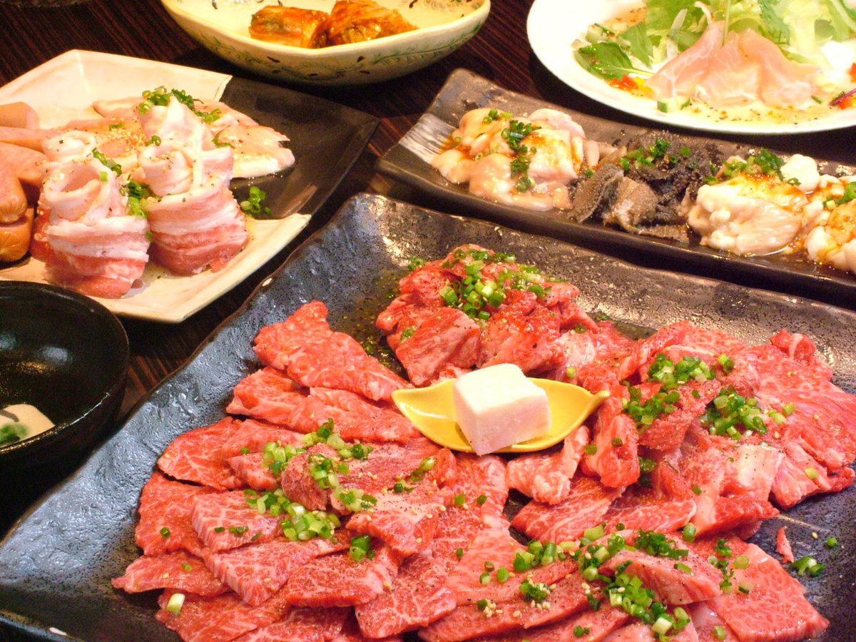 All you can eat lavish barbecue drinks All you can drink course from 4000 yen ♪ prepare abundant menu