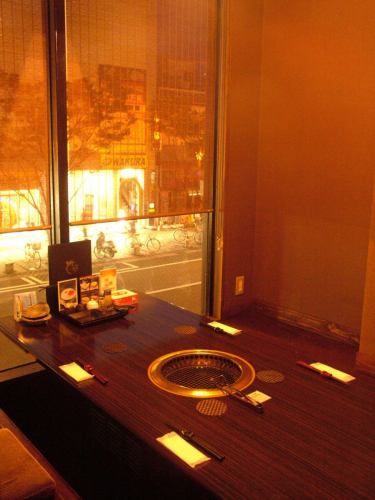 There are many private rooms with outstanding atmosphere ★