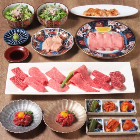 Authentic yakiniku in Daimyo! Rare parts of the highest grade Japanese black beef and exquisite red meat.Please spend some quality time
