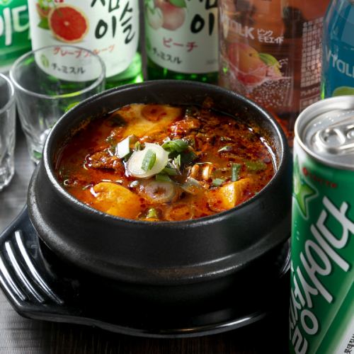 본고장 한국의 순두부찌개