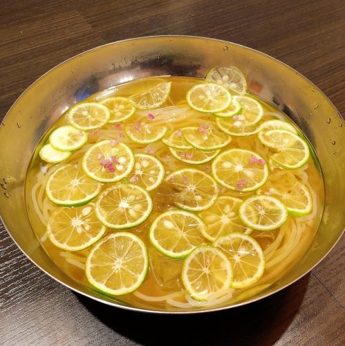 【すだち冷麺】夏の〆に！