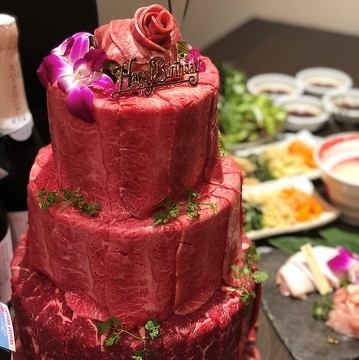 誕生日や記念日のお祝いもおまかせください！