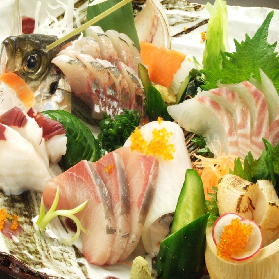 [Fukuromachi] Confidence in freshness.Beautifully arranged and served with fresh seasonal ingredients.