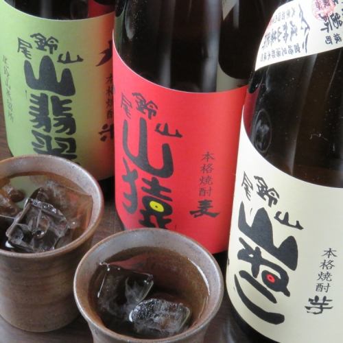 Recommended shochu is in stock every month ♪