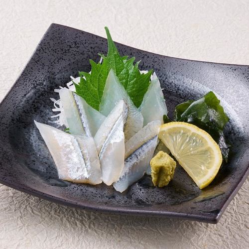 Halfbeak sashimi