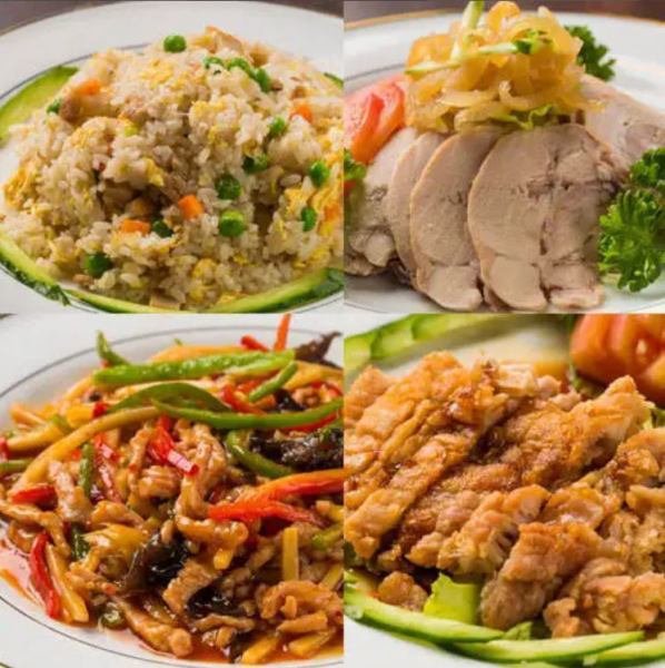 メニュー充実!80種以上の本格中華！
