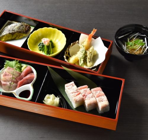 松花堂ランチ(因幡)