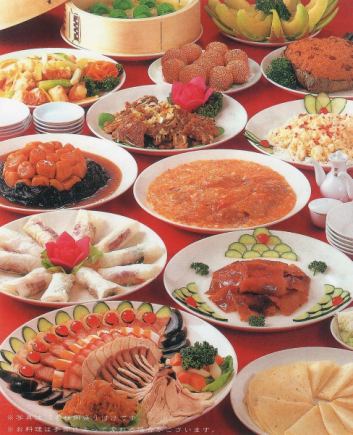 Junkai Special Course (11 dishes in total) 16,500 yen