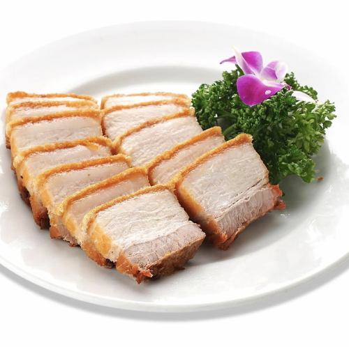 炭火焼皮付き焼豚