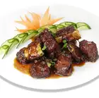 Shanghai-style sweet and sour stir-fried spare ribs