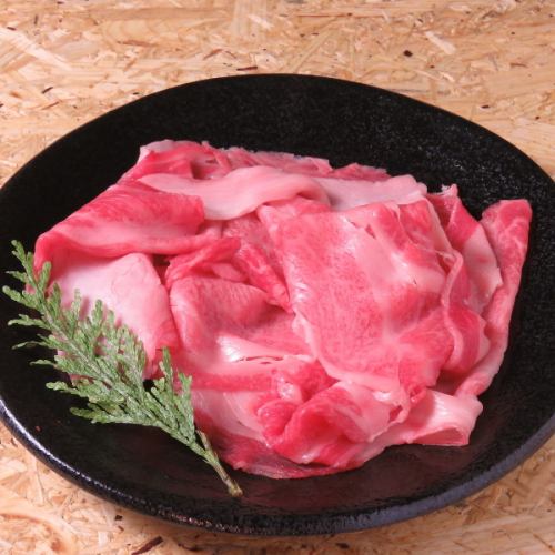 Additional beef loin (for shabu-shabu)