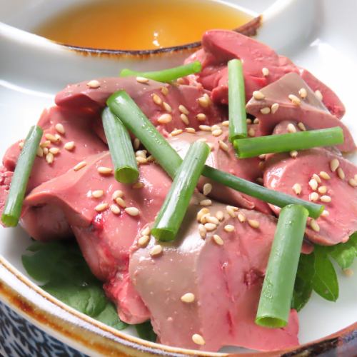 ≪必食!!≫鮮度にこだわる!「レバー刺身」※低温調理済み