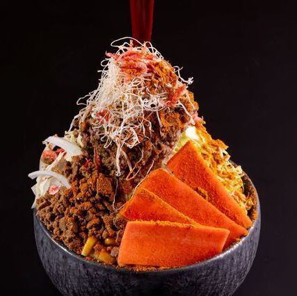 キーマカレーもんじゃ