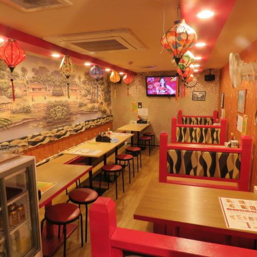 ゆったり過ごせる店内♪