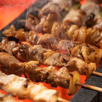 Each piece of Yakitori is carefully grilled and has a concentrated flavor that is delicious◎