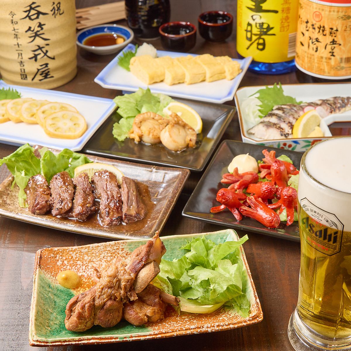 海鮮から肉料理、一品物まで幅広く楽しめる居酒屋♪