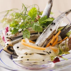 Marinated sardines from Kujukuri