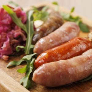 Assortment of sausages from Chiba Prefecture