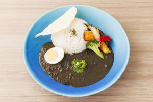 南インドの黒胡麻チキンカレー